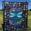 Dragonfly At Night Quilt Blanket Yhn2  Quilt
